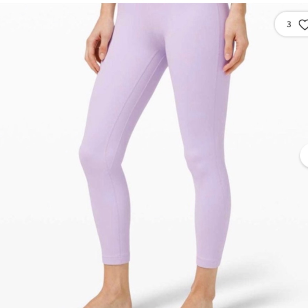 lavender Luluemon leggings